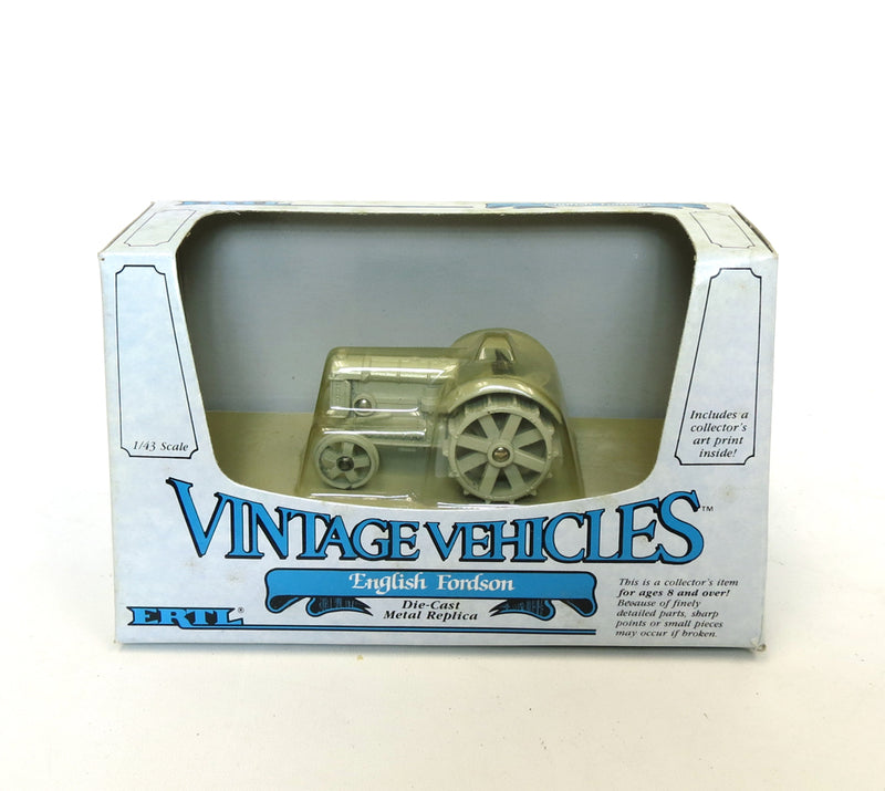1/43 English Fordson Wide Front Tractor, Gray Version