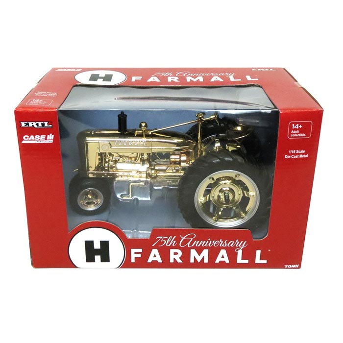 Gold Chase Unit ~ 1/16 IH Farmall H Precision Tractor, 75th Anniversary Edition