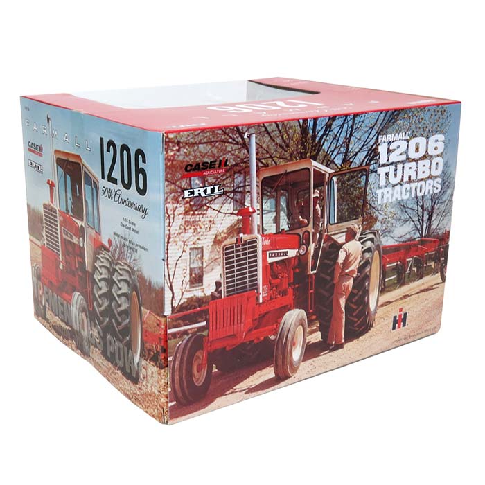 1/16 International Harvester 1206 Wide Front with Duals & Cab, 50th Anniversary