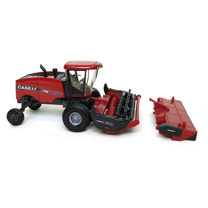 1/64 Case IH WD2504 Windrower with Detachable Sickle Bar and Rotary Heads