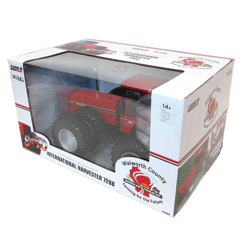1/16 1985 International 7288 2+2 4WD Tractor by ERTL, 2016 Wisconsin Farm Tech Days
