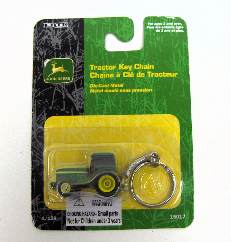 John Deere Tractor Keychain with Keyring in Blister Pack by ERTL