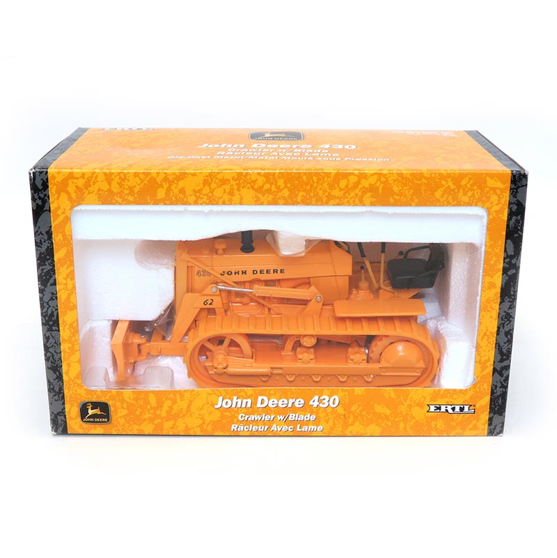 1/16 John Deere 430 Industrial Crawler with Metal Blade by ERTL