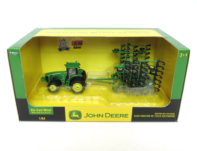 1/64 John Deere 8430 Tractor with 2200 Field Cultivator by ERTL