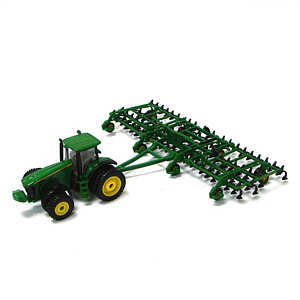 1/64 John Deere 8430 Tractor with 2200 Field Cultivator by ERTL