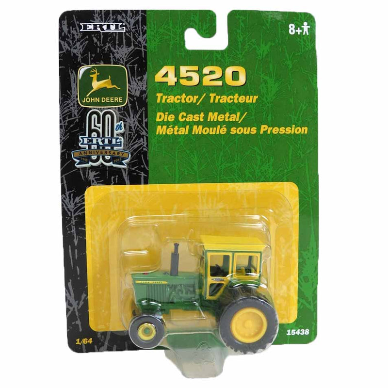 1/64 John Deere 4520 Tractor with Cab by ERTL
