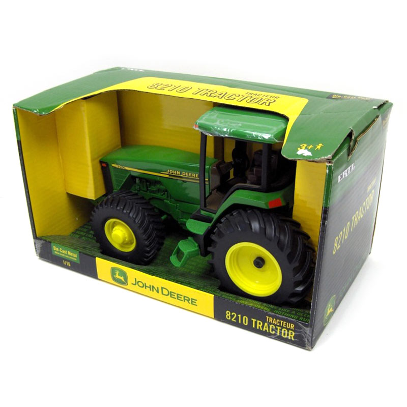 1/16 John Deere 8210 with Large Rear Tires by ERTL