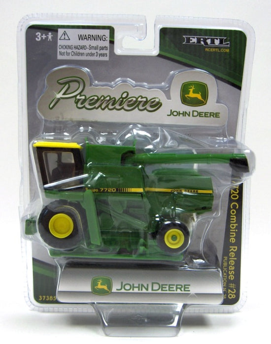 1/64 John Deere 7720 Combine with Corn Head, ERTL Premiere Series #28