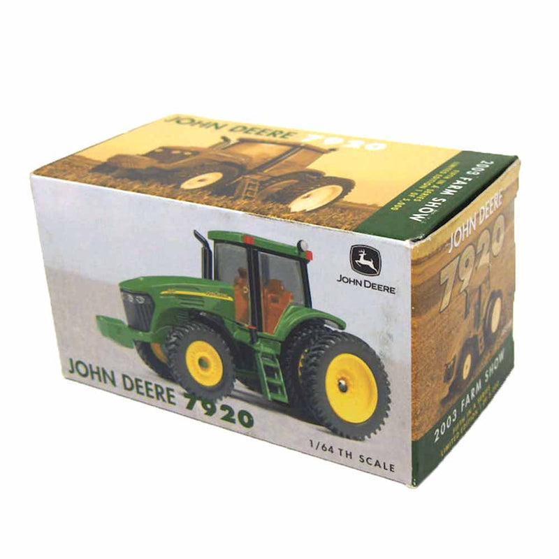 1/64 John Deere 7920 Tractor with Duals by ERTL, 2003 Farm Show Edition