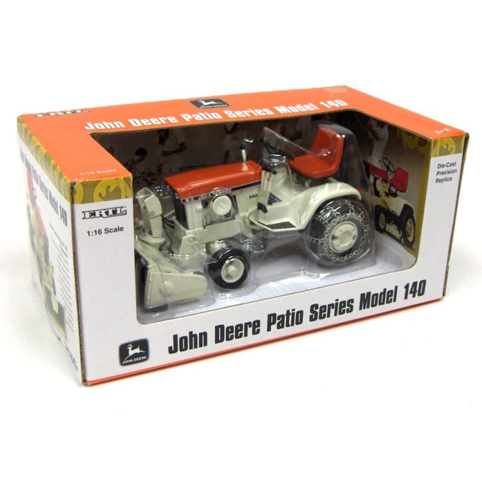 1/16 John Deere 140 Patio Garden Tractor Precision, Orange by ERTL