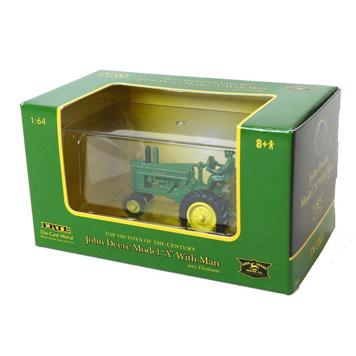 1/64 John Deere A with Man, Replica of First ERTL Toy Made