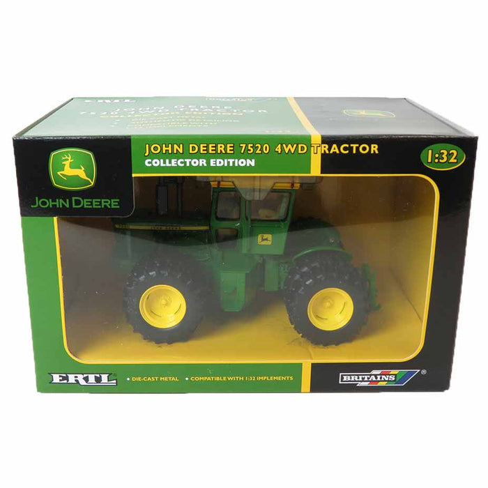 (B&D) 1/32 Collector Edition John Deere 7520 4WD with Duals - Damaged Box