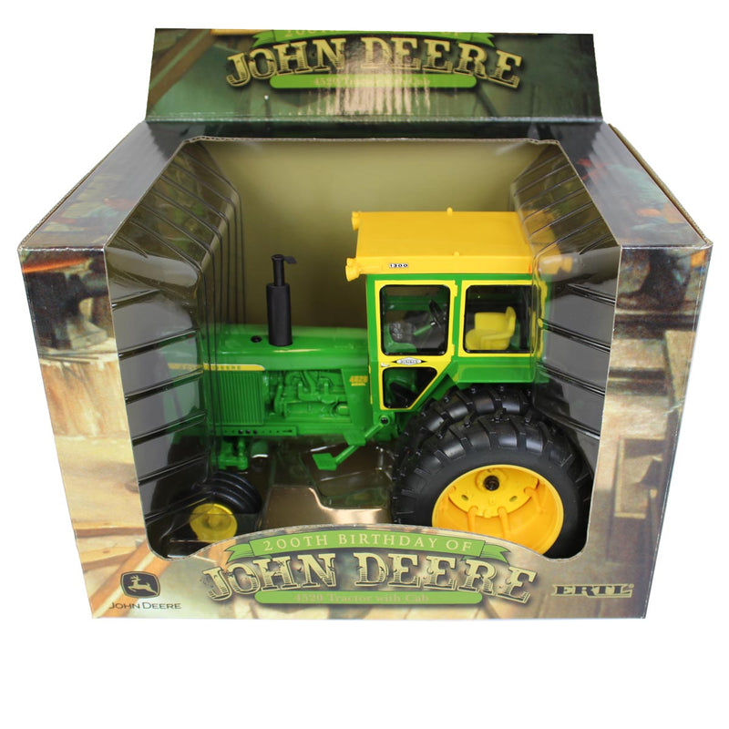 1/16 John Deere 4520 with Hiniker Cab and Duals, 200th Birthday Series Limited Edition by ERTL