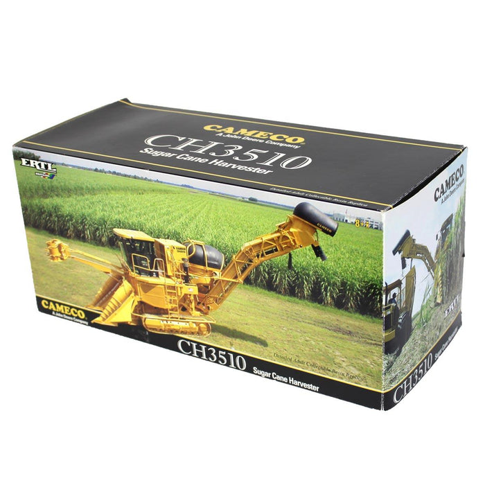 (B&D) 1/50 RESIN Yellow John Deere CH3510 Sugar Cane Harvester by ERTL - Box Wear