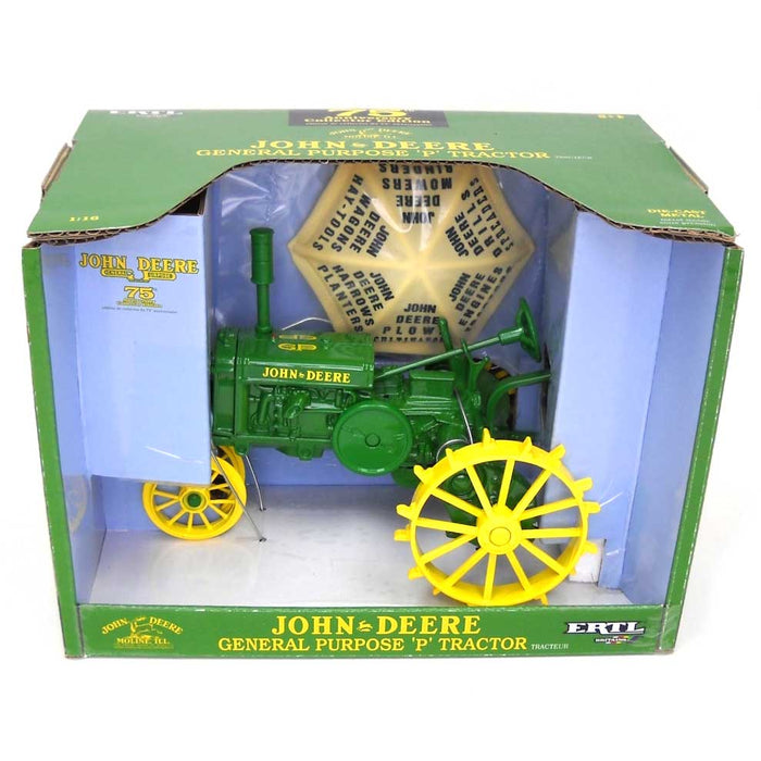 1/16 John Deere General Purpose P with Umbrella, 75th Anniversary Collector Edition