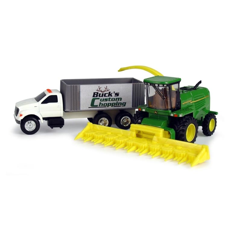 1/64 John Deere 7500 SP Forage Harvester with Silage Truck by ERTL