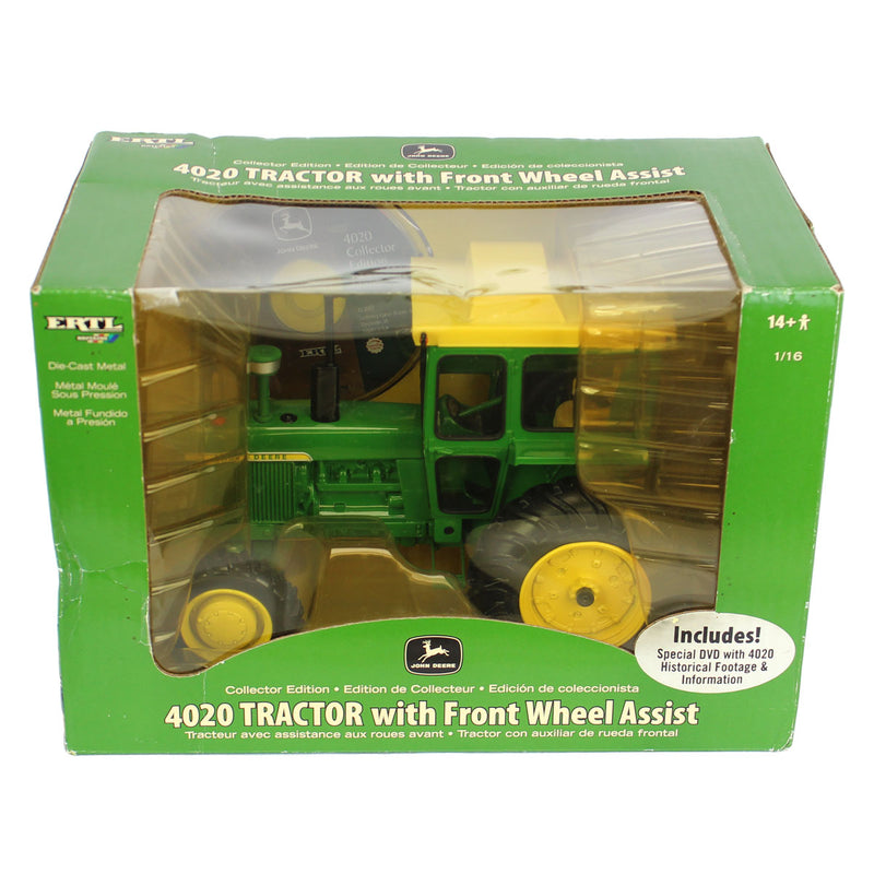 1/16 John Deere 4020 Diesel Tractor with MFD, ERTL Collector Edition