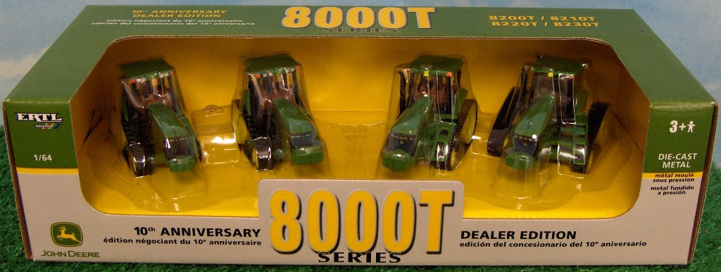 1/64 John Deere 8000T Series 4 Piece Set