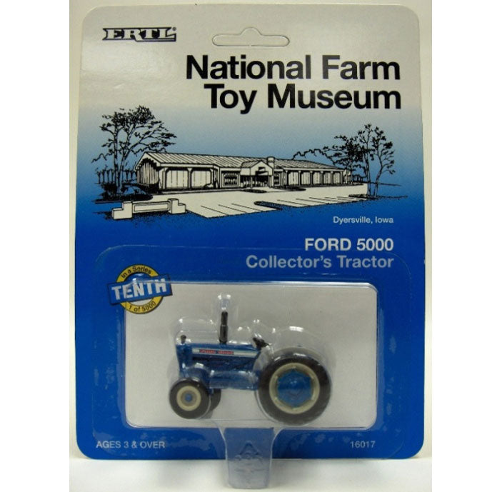 1/64 Ford 5000 Collector's Tractor, National Farm Toy Museum, #10 in Series