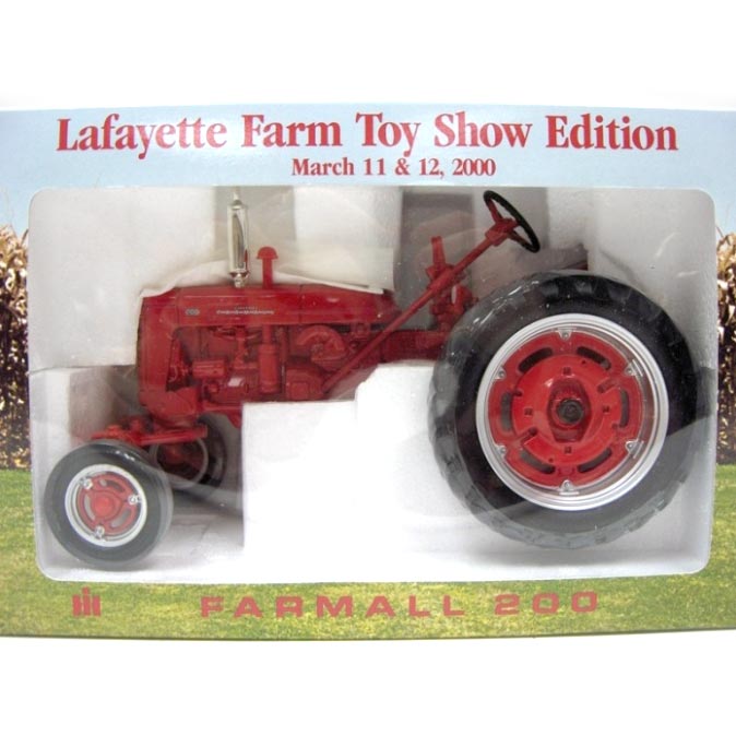 1/16 Farmall 200 Tractor with Wide Front by ERTL, 2000 Lafayette Show
