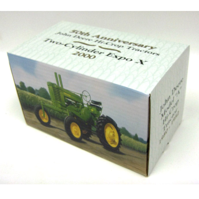 1/16 John Deere A High Crop Tractor 50th Anniversary, 2000 Two-Cylinder Club Expo X