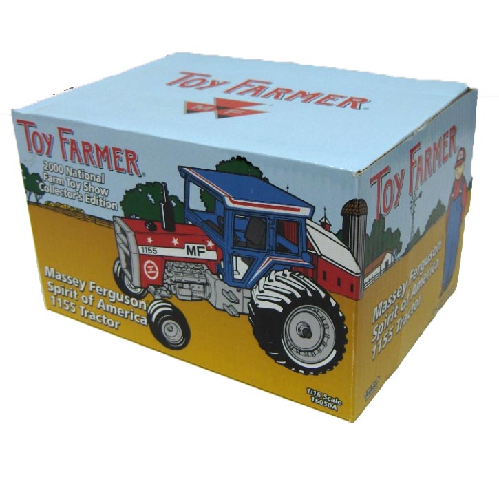 1/16 Massey Ferguson 1155  Spirit of America Tractor by ERTL, 2000 National Farm Toy Show
