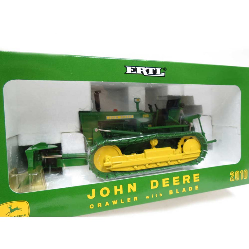 1/16 John Deere 2010 Diesel Crawler with 6-way Blade, 2003 Plow City Show by ERTL