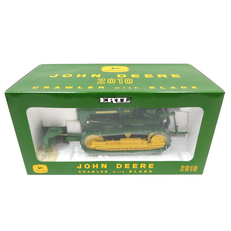 1/16 John Deere 2010 Diesel Crawler with 6-way Blade, 2003 Plow City Show by ERTL