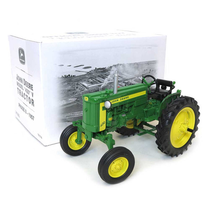 1/16 John Deere 420V Tractor, 2003 Two-Cylinder Club Show