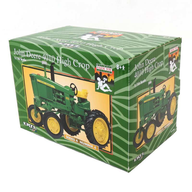 1/16 John Deere 4010 High Crop Tractor by ERTL, 2003 National Farm Toy Museum Series 4 Number 4