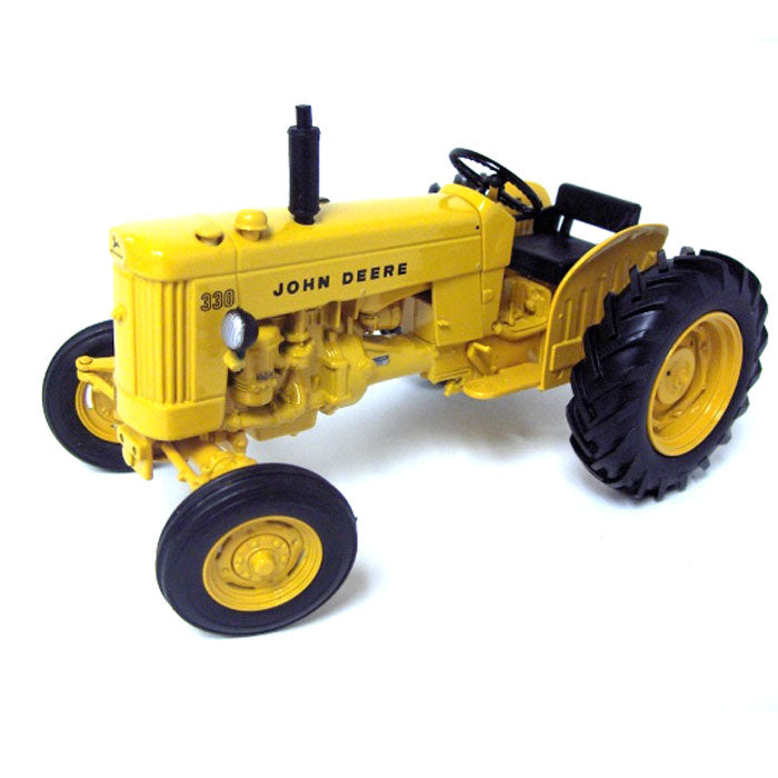 1/16 Industrial Yellow John Deere 330 Utility Tractor by ERTL, 2005 Two Cylinder Club Award Edition
