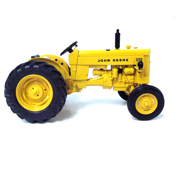 1/16 Industrial Yellow John Deere 330 Utility Tractor by ERTL, 2005 Two Cylinder Club Award Edition