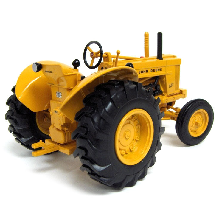 1/16 John Deere 620 Industrial Yellow Tractor by ERTL, Two Cylinder Club