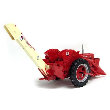 1/16 Farmall Super M Tractor with Mounted 2MH Corn Picker by ERTL, National Farm Toy Museum