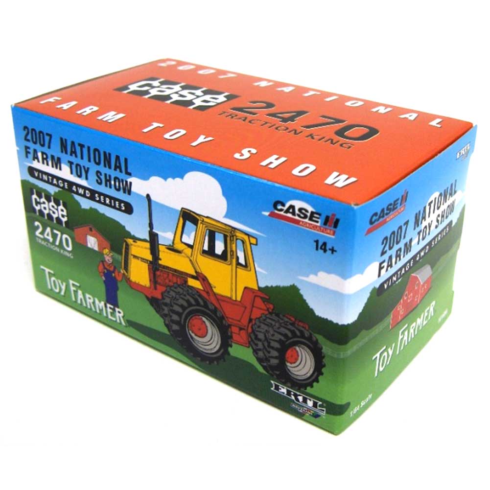 コレクション品　1964 1/64 Case 2470 Tractor with 4WD, 2007 National Farm Toy Show