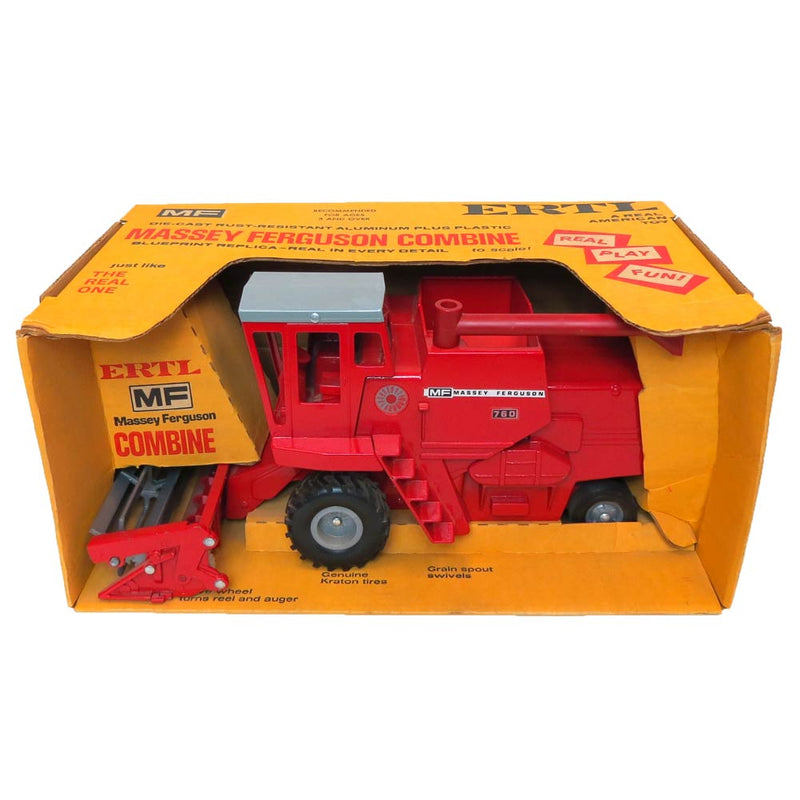1/20 Massey Ferguson 760 Combine, Made by ERTL in the 1970s
