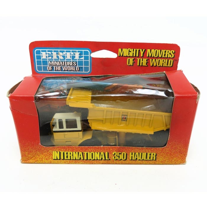 1/64 International 350 Hauler Dump Truck, ERTL Mighty Movers, Red Box