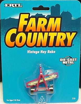 1/64 Case IH Red Hay Rake