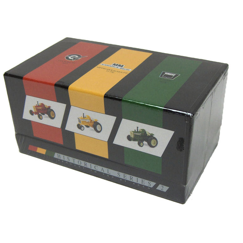 1/64 AGCO Historical Series Set #2 w/ Cockshutt 1655, MM G-750 & Oliver 1655 Tractors by ERTL