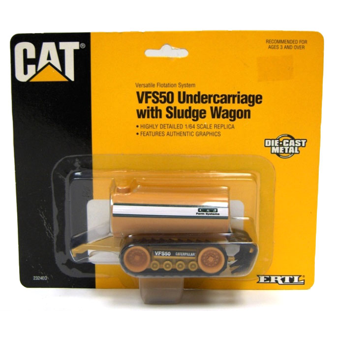 1/64 CAT VFS50 Undercarriage with Sludge Wagon