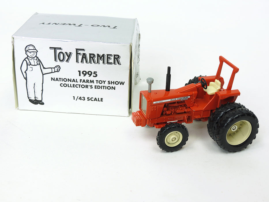 1/43 Collector Edition Allis Chalmers 220 with Rear Duals & ROPS, 1995 National Farm Toy Show