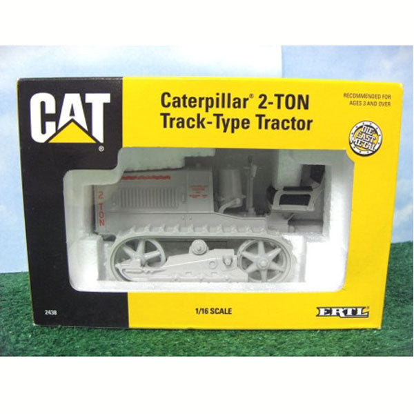 1/16 Die-cast Caterpillar 2-Ton Track-Type Crawler - Box is Worn