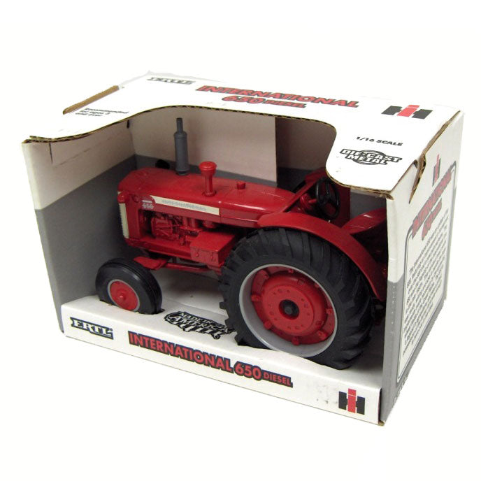 1/16 International 650 Diesel Tractor, Made in the USA by ERTL