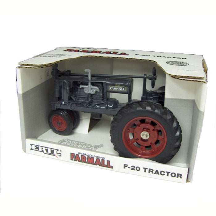 1/16 Farmall F-20 Gray Tractor with Rubber Tires