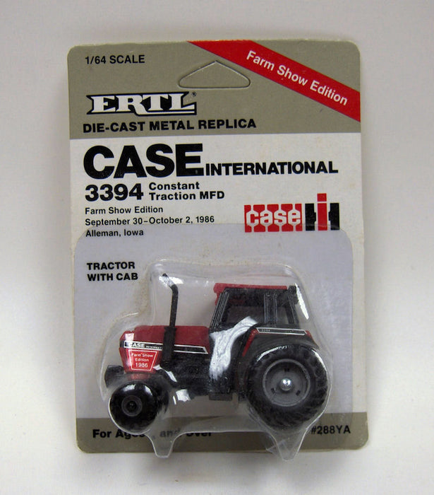 1/64 Case IH 3394 with FWA, 1986 Farm Show Edition