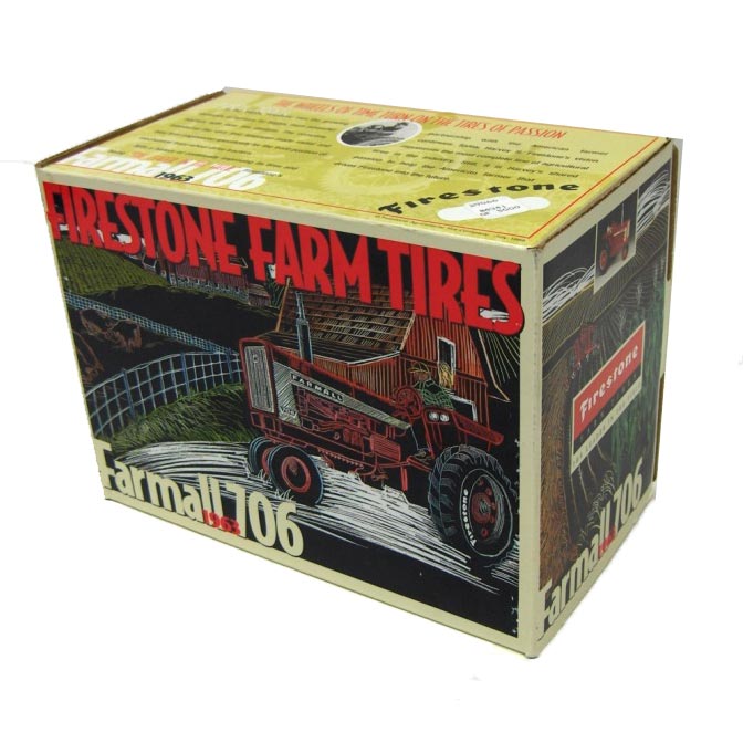 1/16 Limited Edition 1963 IH Farmall 706 Tractor, Firestone Farm Tires, 1 of 5000