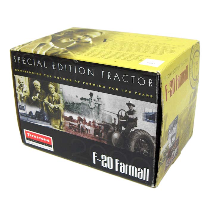 1/16 Farmall F-20 with Firestone Tires & Lowell Davis Figurine, 1st in Firestone Series by ERTL