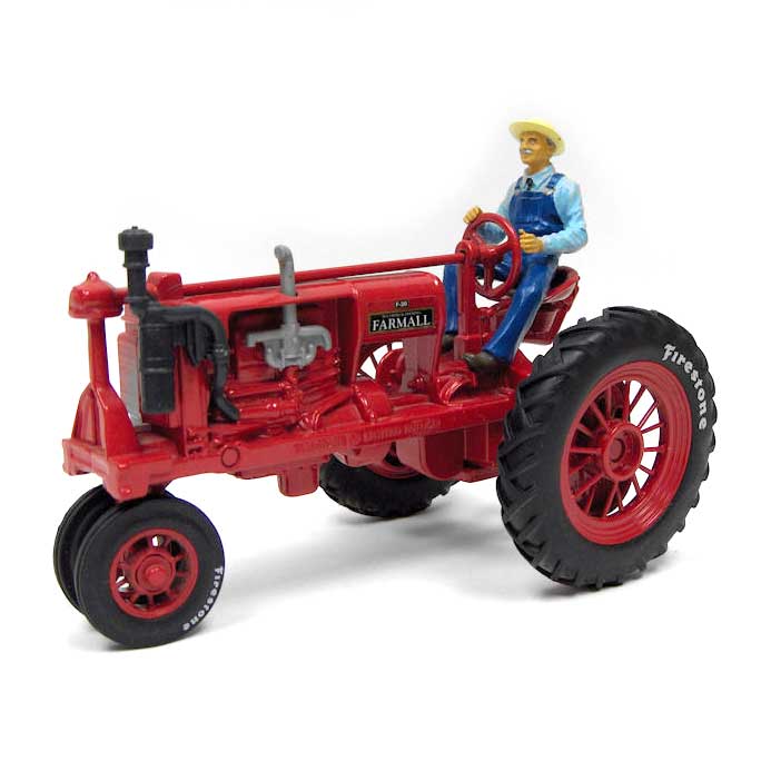 1/16 Farmall F-20 with Firestone Tires & Lowell Davis Figurine, 1st in Firestone Series