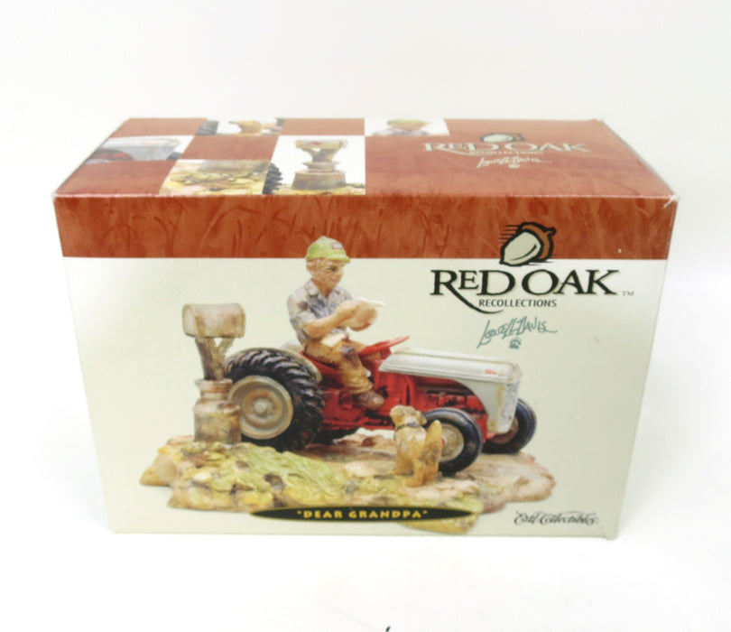 1/32 Red Oak Collection "Dear Grandpa" Porcelain Scene by Lowell Davis