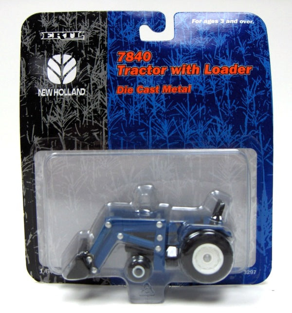 1/64 New Holland 7840 Tractor with Loader by ERTL